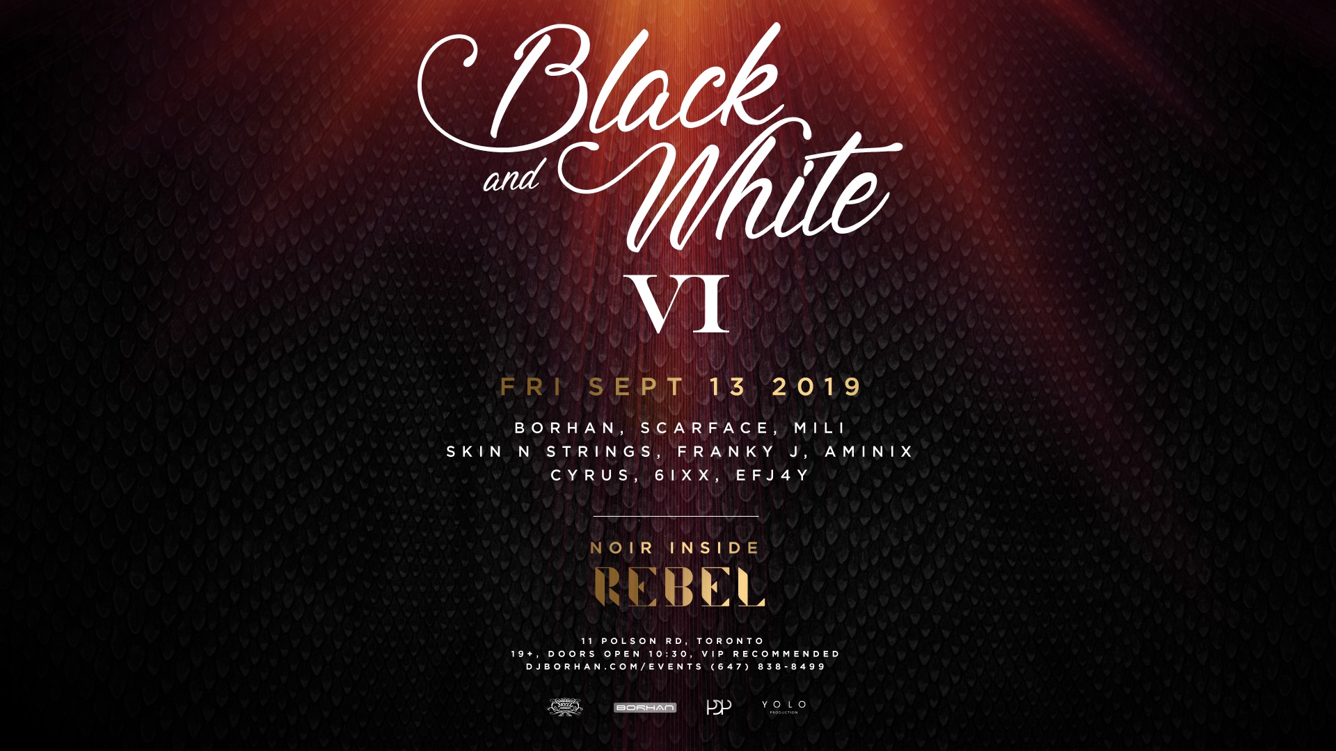 پارتی BLACK AND WHITE 6 در تورنتو