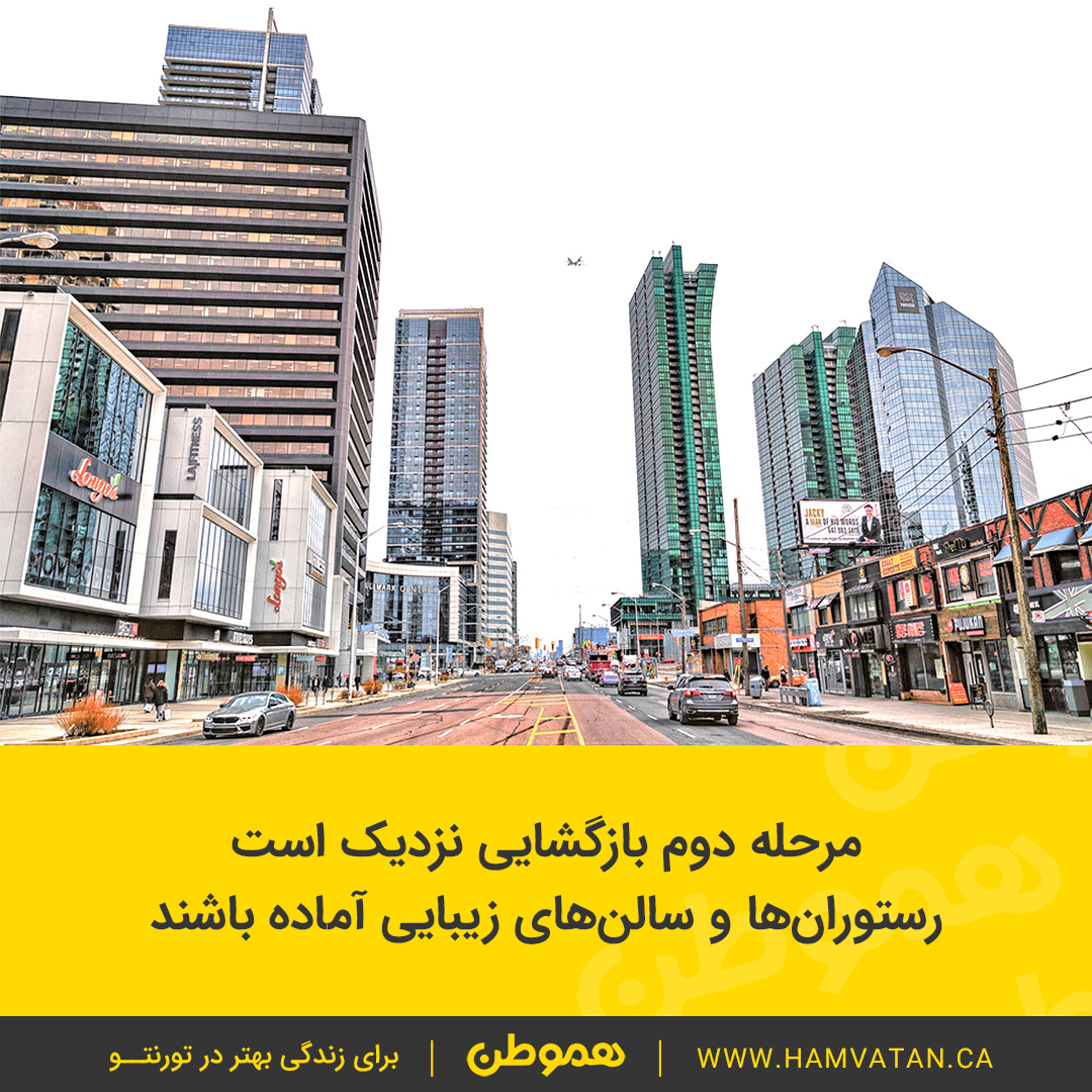 مرحله دوم بازگشایی نزدیک است رستوران ها و سالن های زیبایی آماده باشند