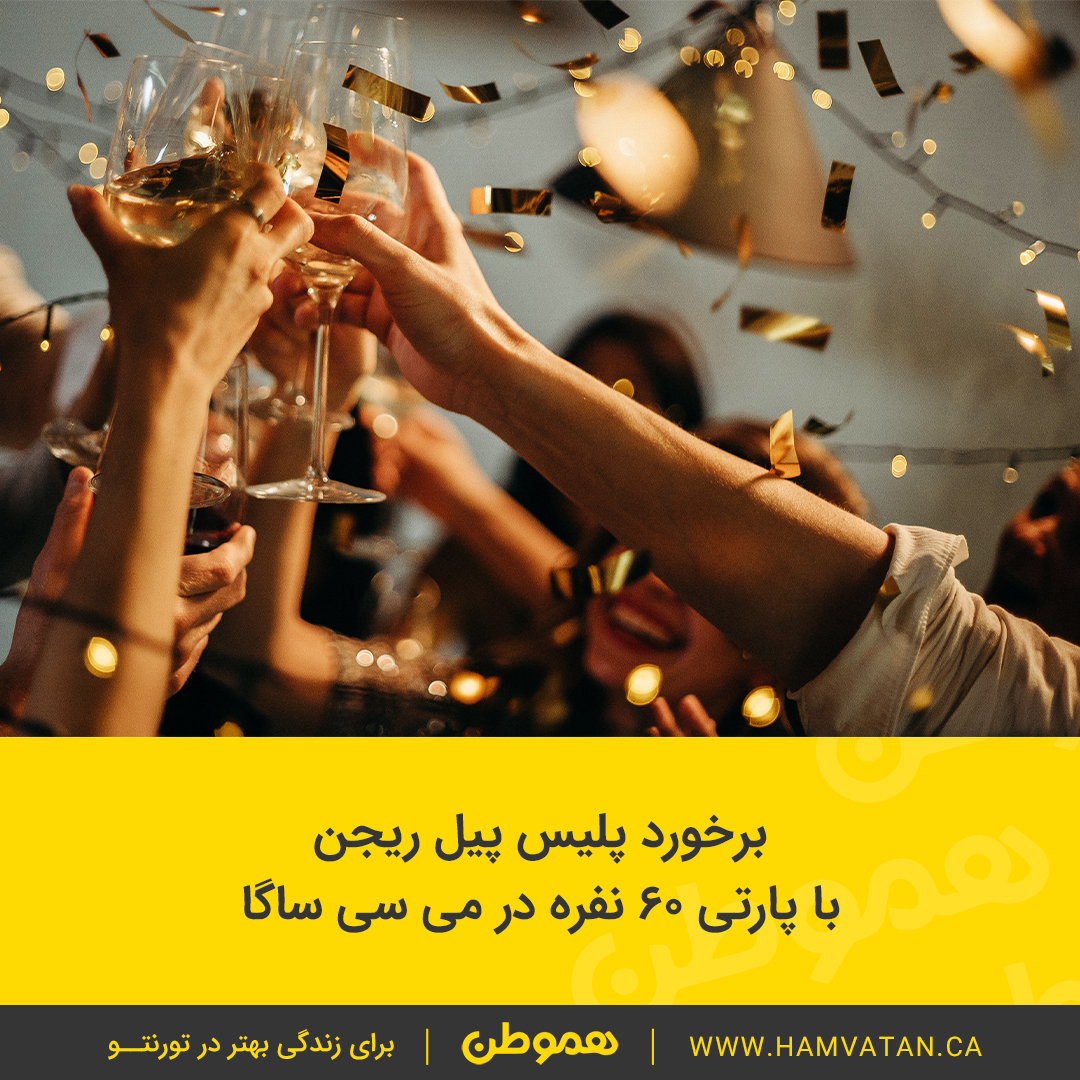 برخورد پلیس پیل ریجن با پارتی ۶۰ نفره در می سی ساگا