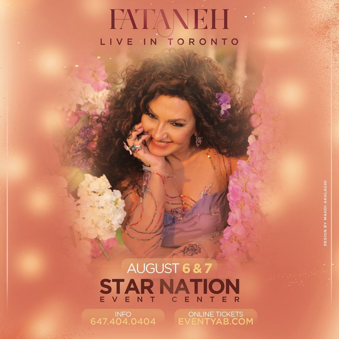 اجرای زنده فتانه در تورنتو