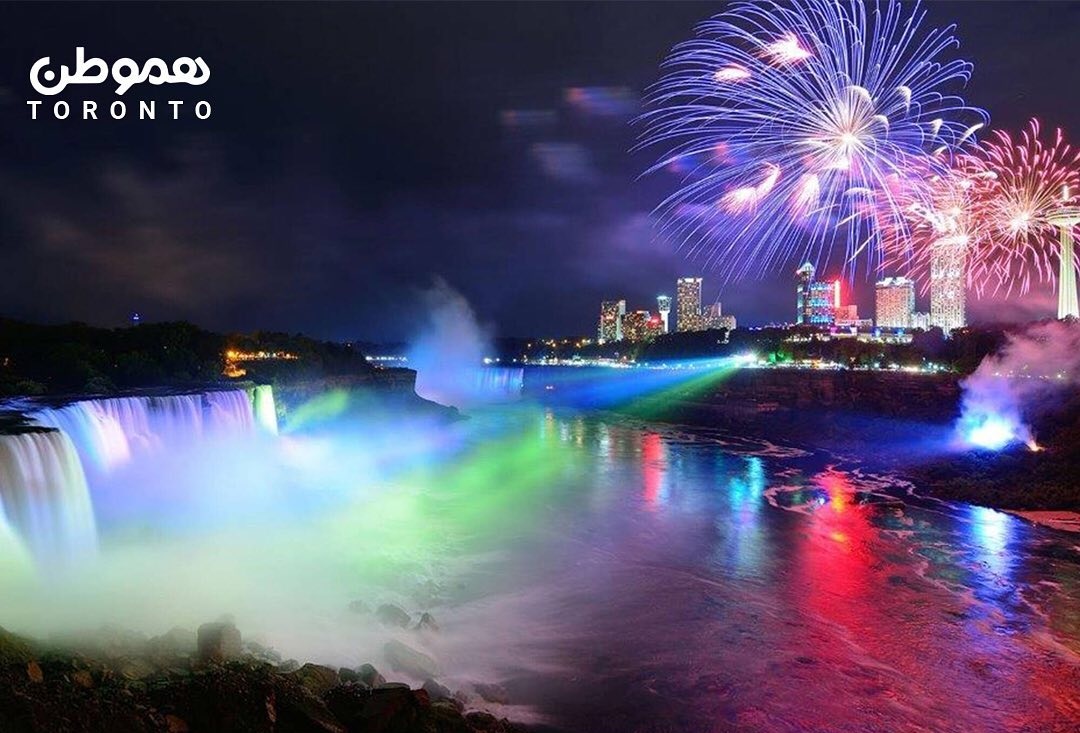 فستیوال نور نایاگرا آغاز شد: Winter Festival of Lights