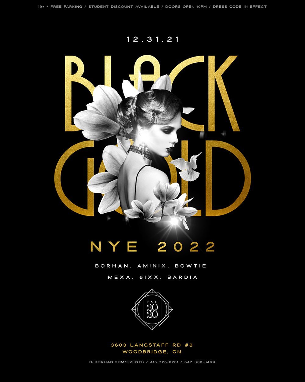 پارتی ایرانی Black & Gold در تورنتو