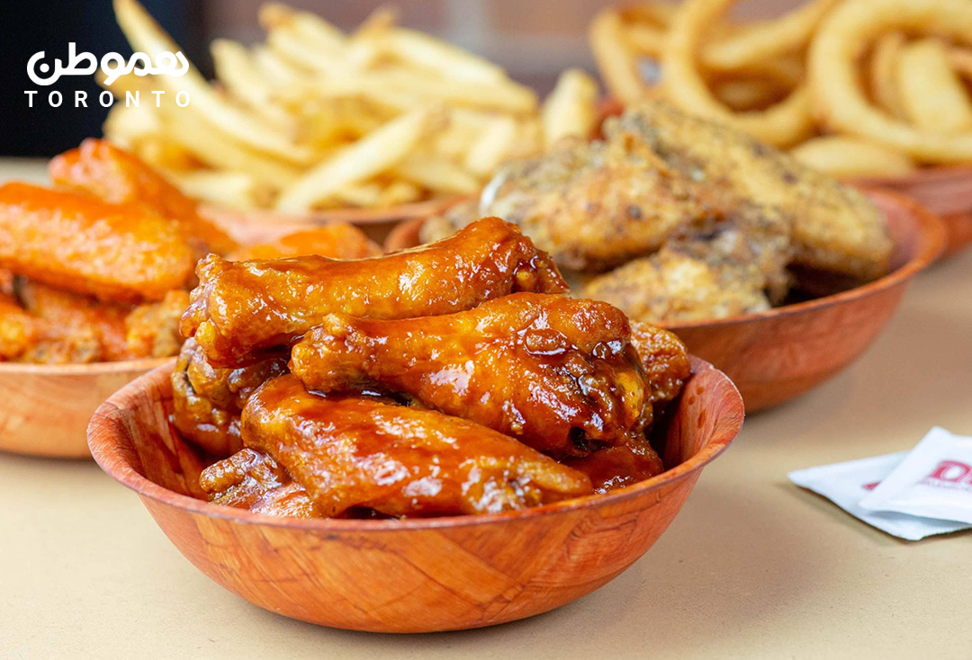 بهترین رستوران های تورنتو برای صرف بال مرغ سوخاری و گریل شده