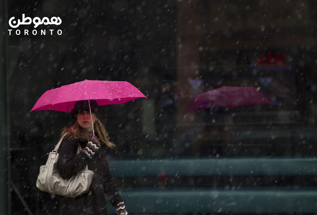 همین آخر هفته: برف و باران در راه تورنتو
