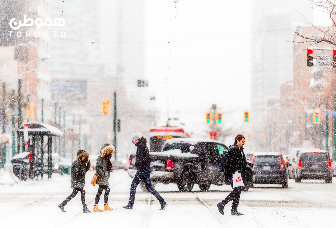 پیش بینی بارش برف در تورنتو همین آخر هفته – یکشنبه ۱۱ دسامبر