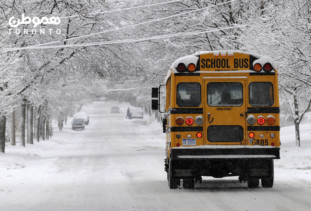 برف و بوران در کانادا: تعطیلی مدارس تورنتوی بزرگ و لغو شدن پروازهای وست جت