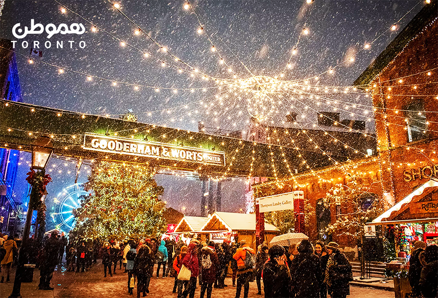 بازار کریسمس «دیستلری دیستریکت» تورنتو امسال از ۱۶ نوامبر آغاز می شود