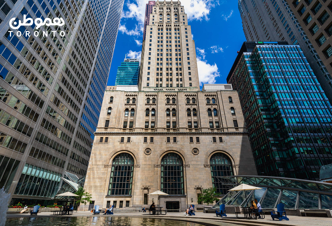 آسمان خراش های تورنتو در گذر زمان