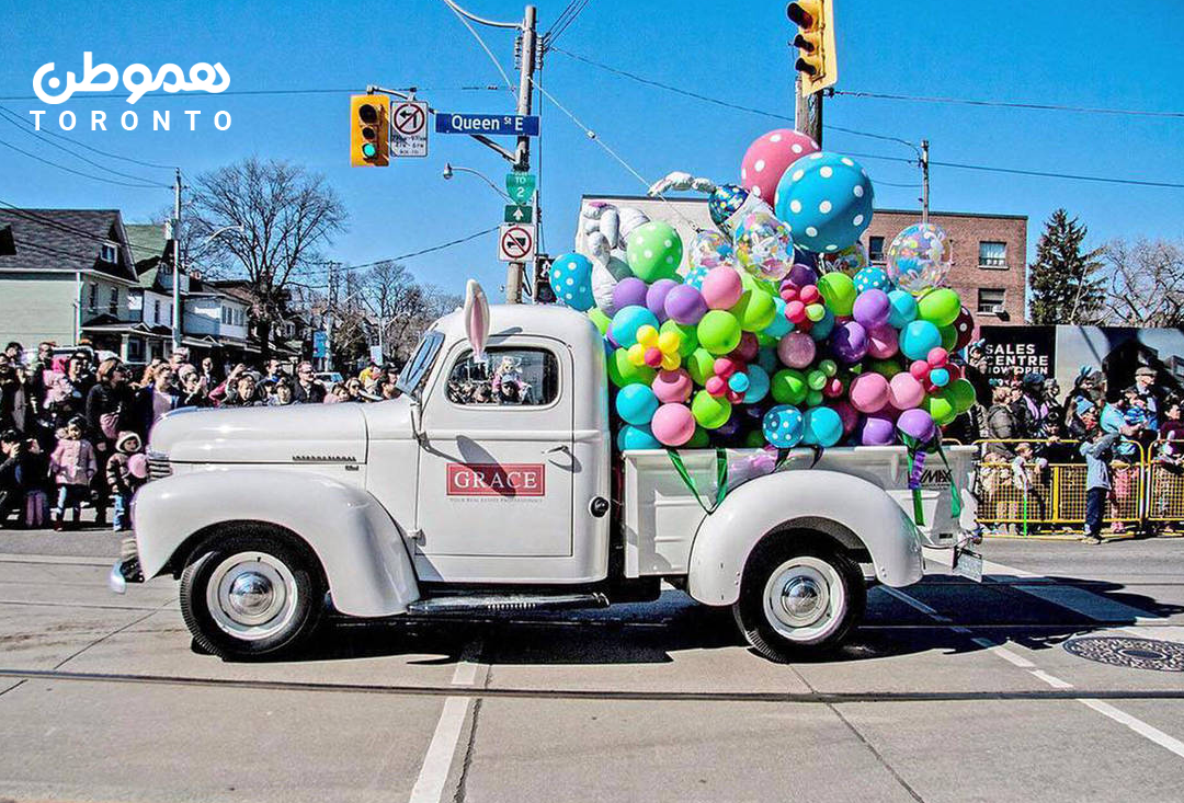 تفریحات لانگ ویکند عید پاک در تورنتو: رژه عید پاک و رویداد شکار تخم مرغ