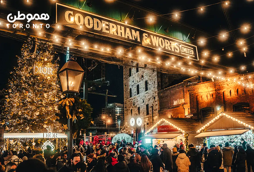 تا فرصت باقی است از کریسمس مارکت  «دیستیلری دیستریکت» تورنتو دیدن کنید