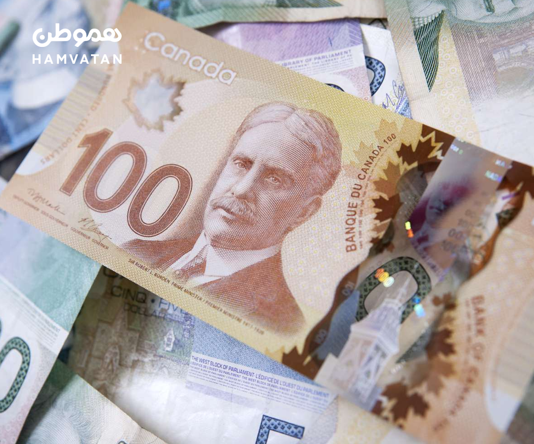 ارزش دلار کانادا به کمترین میزان خود در ۲۰ سال اخیر رسید