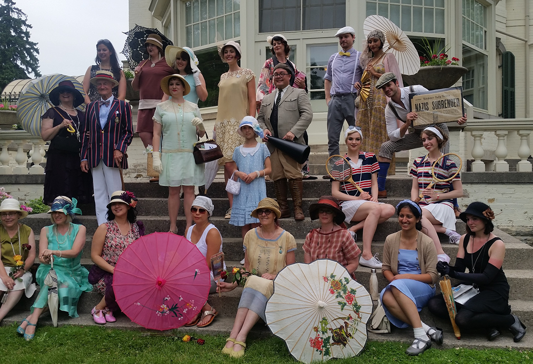 گاردن پارتی به سبک دهه ۲۰ میلادی عمارت تاریخی اسپاداینا – ۲۰ جولای