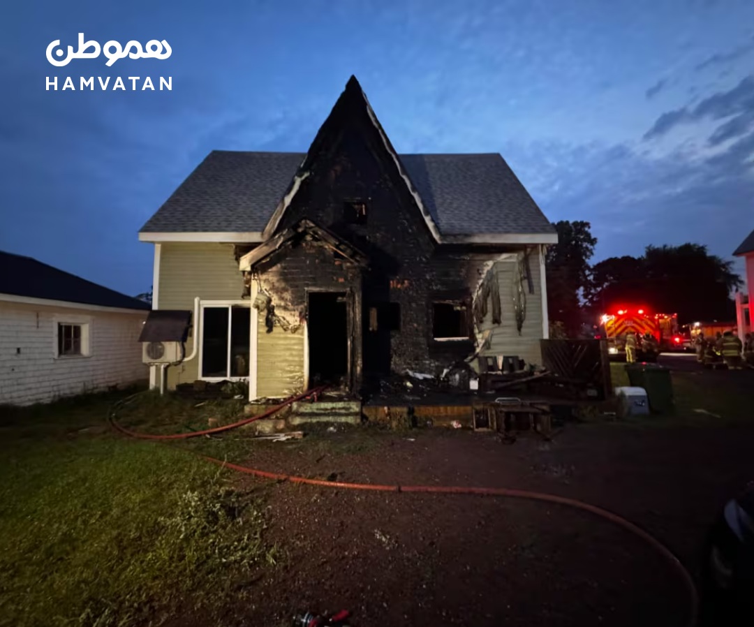 مردی که خانه‌اش کاملا در آتش سوخت چند هفته بعد برنده لاتاری شد