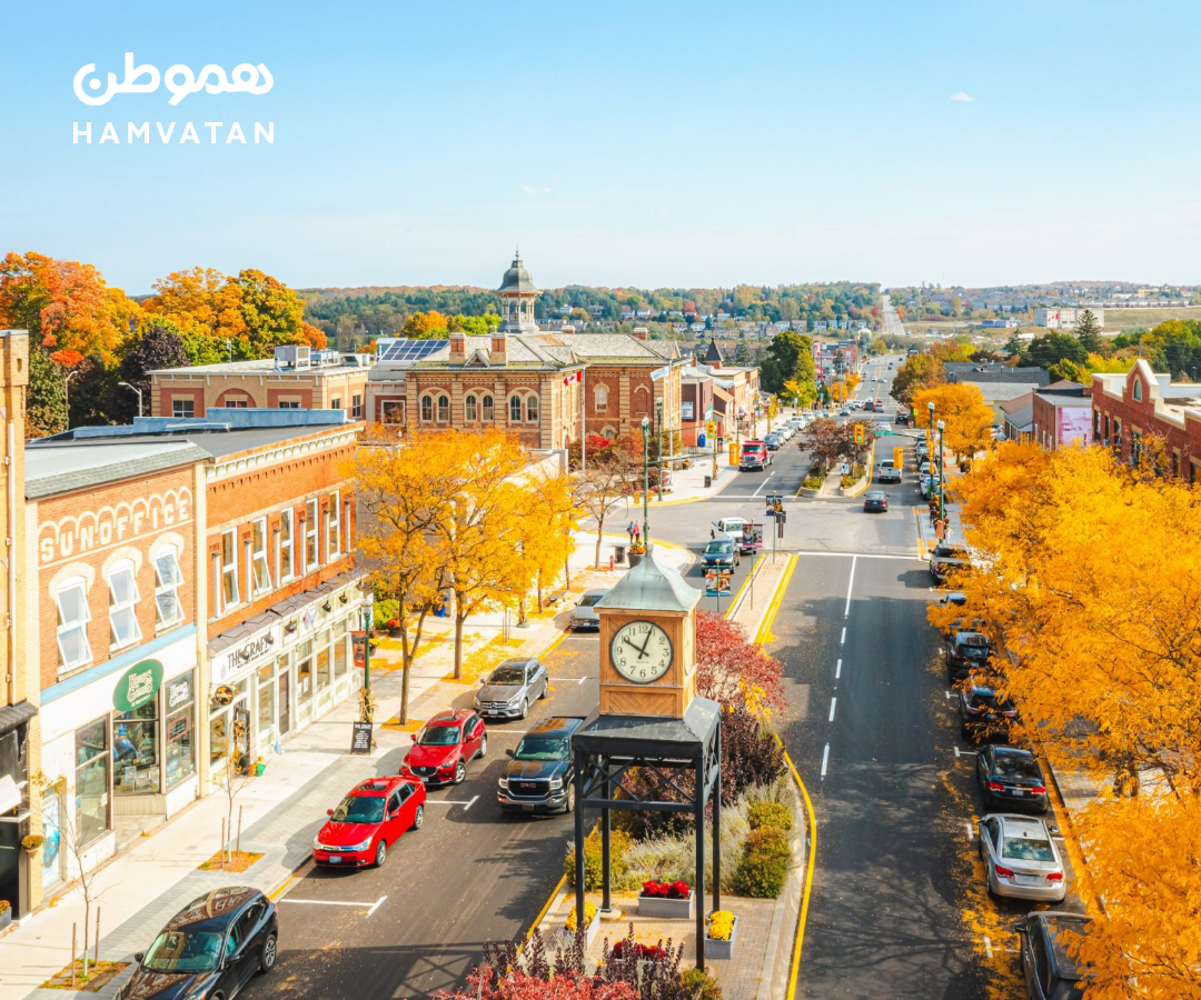 در شهر نارنجی‌ها، پاییز شاعرانه‌تر است Orangeville در ۱٫۵ ساعتی تورنتو