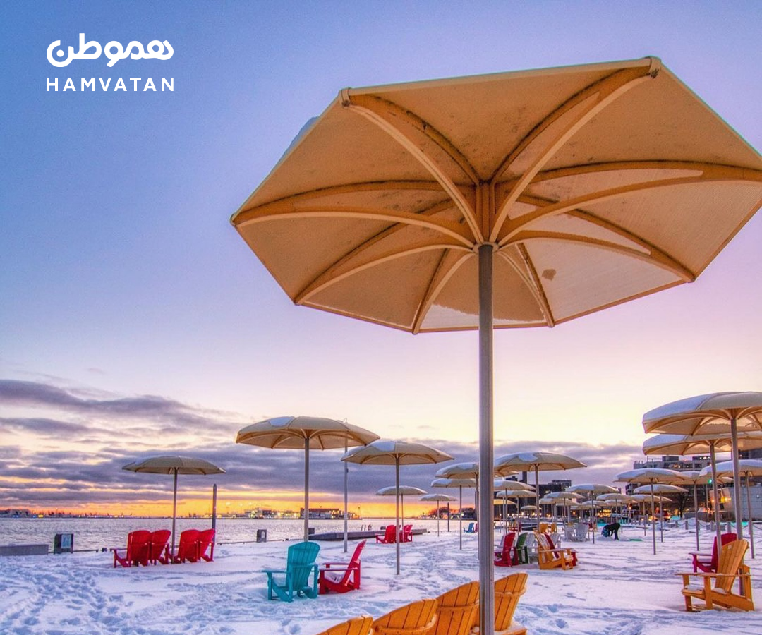 دوشنبه آینده احتمالا  در تورنتو برف می‌بارد