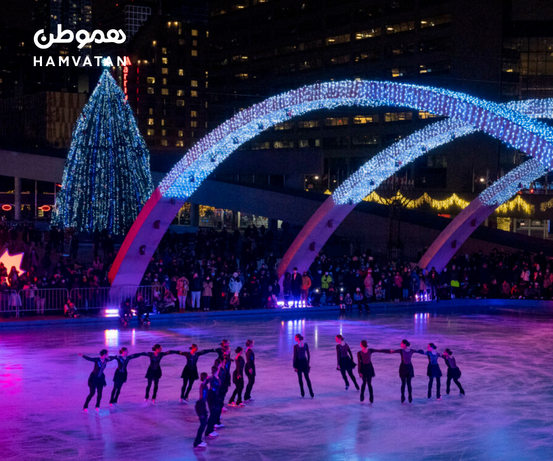 فستیوال محبوب «Cavalcade of Lights» در میدان نیتن فیلیپس تورنتو برگزار می‌شود