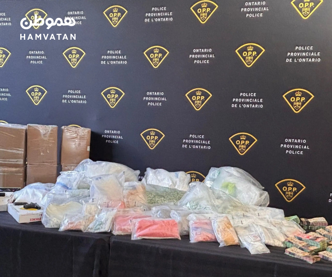 کشف بزرگ‌ترین محموله فنتانیل،در تاریخ پلیس آنتاریو