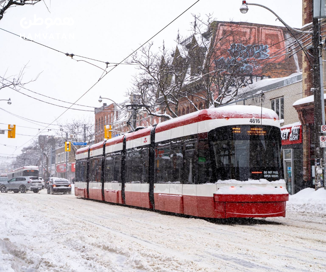 این اشتباه رانندگان در روزهای برفی تورنتو حالا ۵۰۰ دلار جریمه دارد