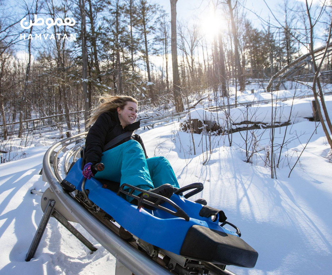 سورتمه کوهستانی بلومانتن را در میان برف امتحان کرده‌اید؟