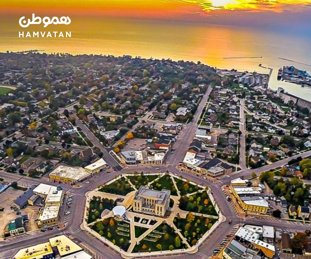 سفر به شهر آرام Goderich زیباترین شهر آنتاریو به انتخاب ملکه الیزابت